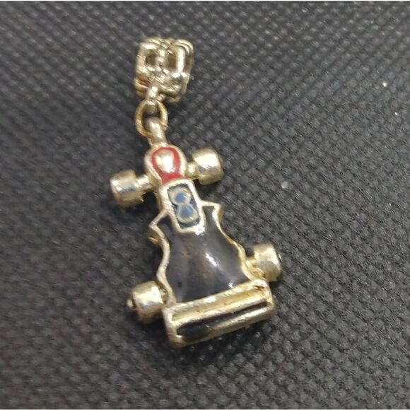 Jewelry - 1950s vintage gas‎ station pump charm for bracelet or necklace